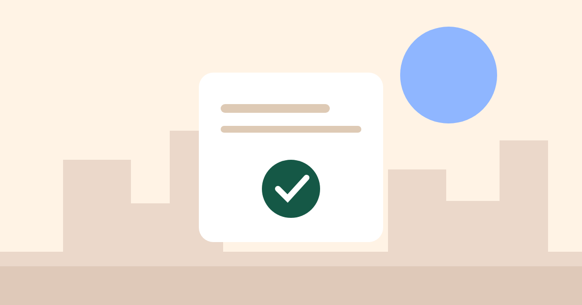 Illustration of a hotel availability notification and room key